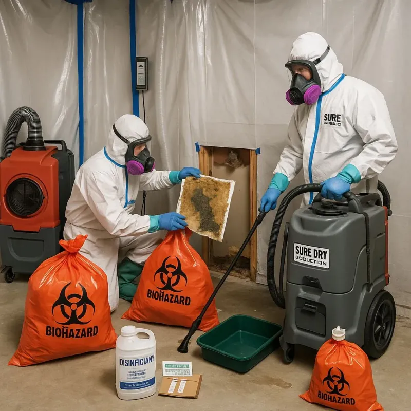 Contaminated Water Handling Protocols process in Clearwater, SC