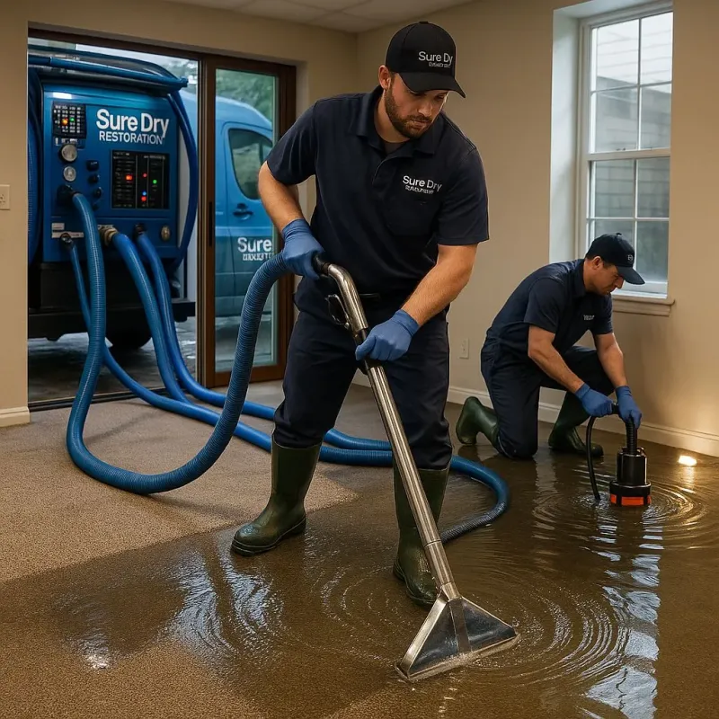 Water Extraction and Removal process in Clearwater, SC